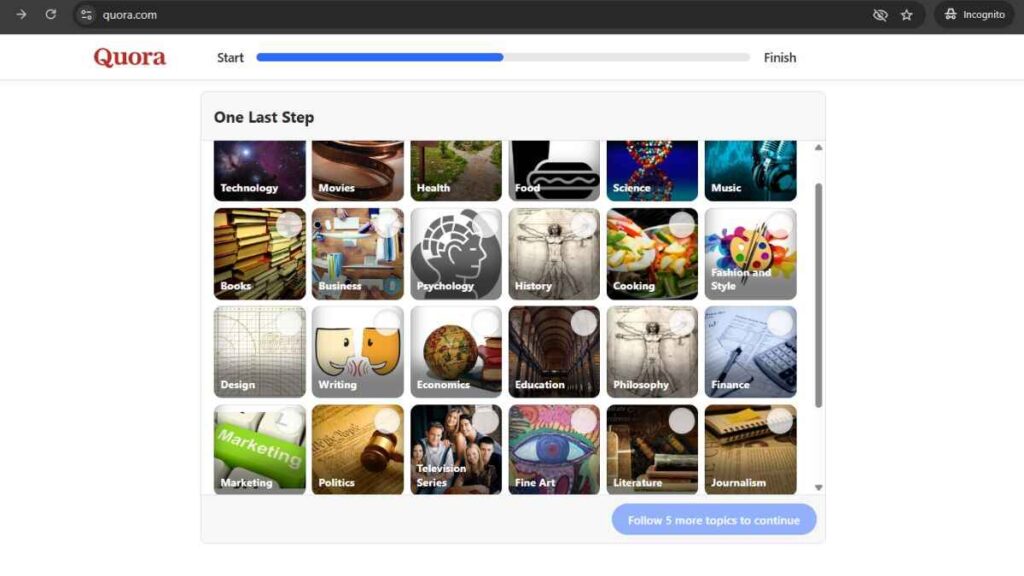 How To Sign Up Quora Account
