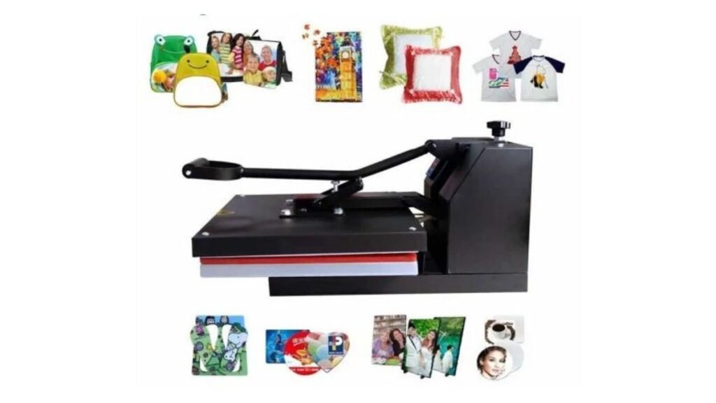 Small Business Ideas - छोटे व्यावसायिक विचार - heat press machine हीट प्रेस मशीन से टी-शर्ट, बैग, कुशन मग और अन्य कस्टम प्रिंटिंग उत्पाद